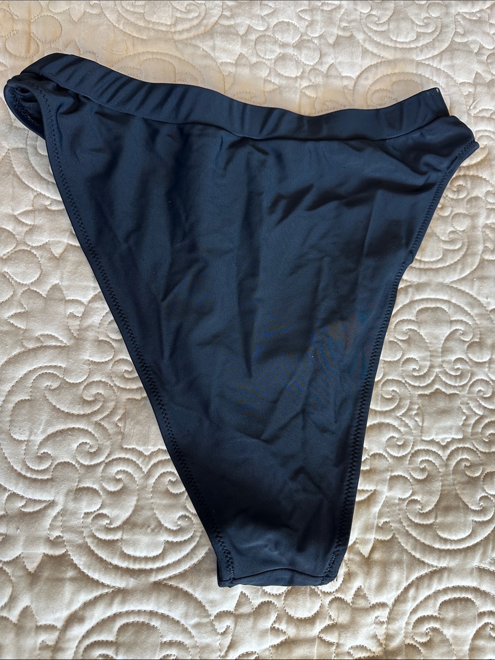 Classic Black High-Cut Bikini Bottom - Picture 2 of 2